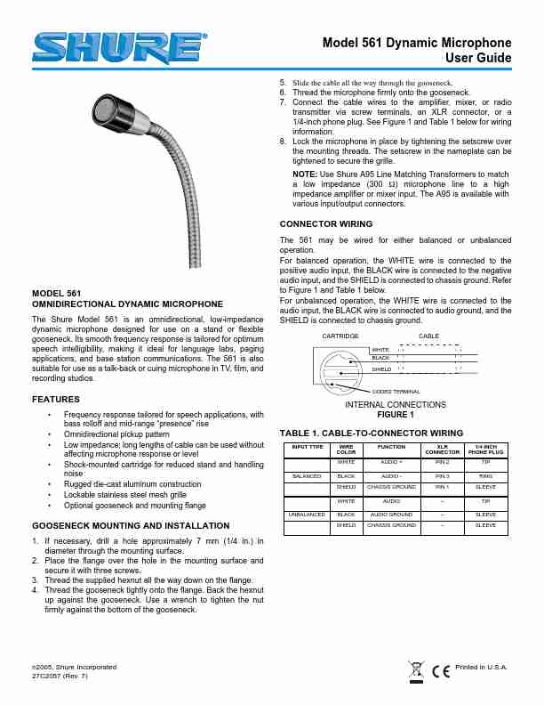 Shure Microphone 561-page_pdf